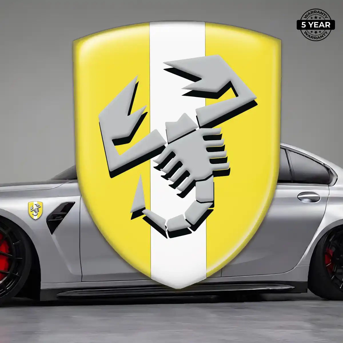 Abarth Automotive Resin Decal Deluxe Edition