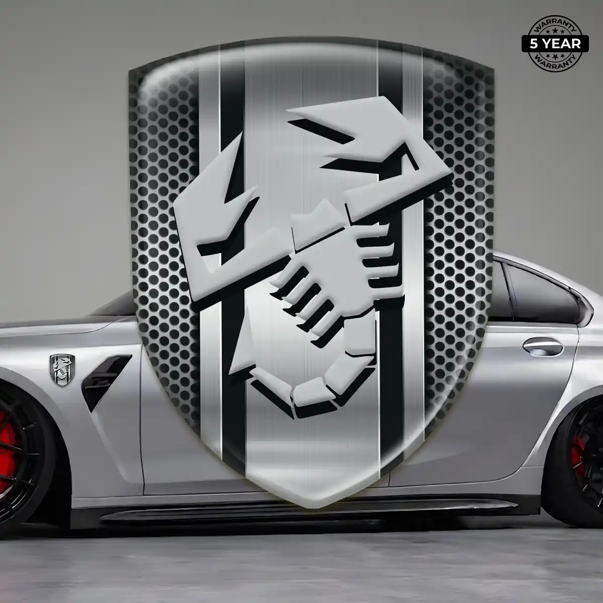 Abarth Automotive Resin Decal Elite Edition