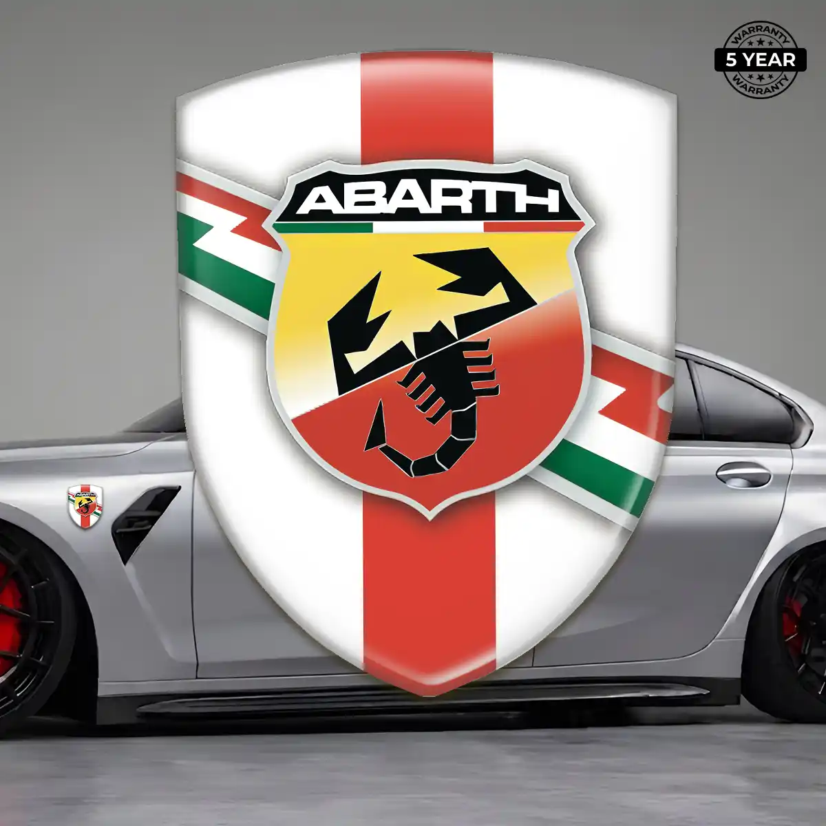 Abarth Automotive Resin Decal Noble Edition