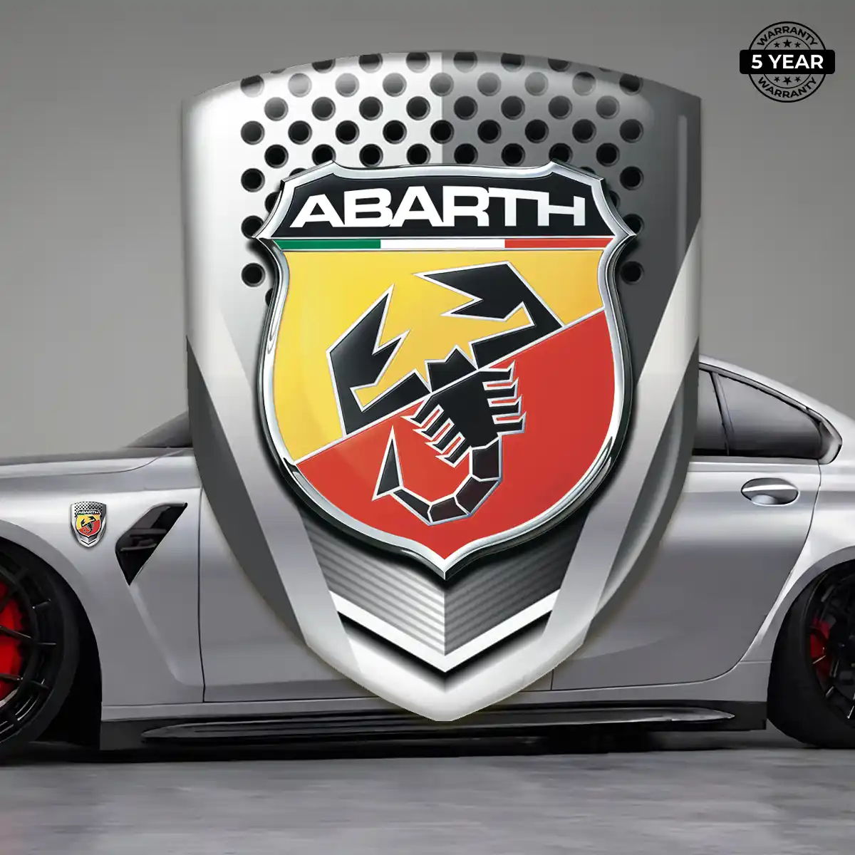 Abarth Automotive Resin Decal Resin Elite