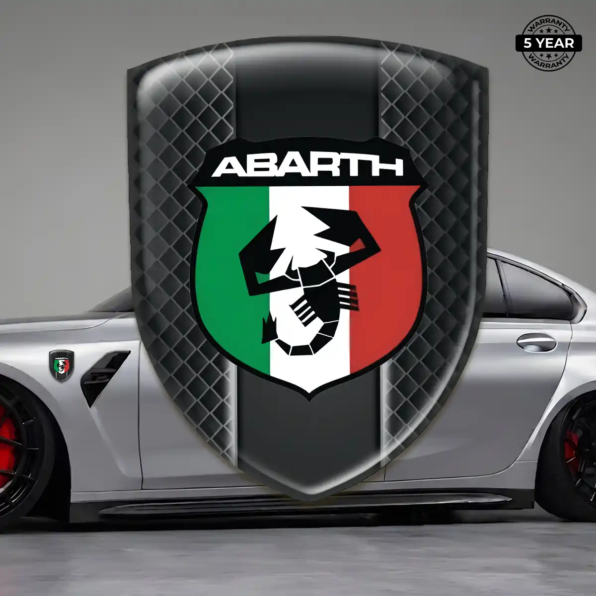 Abarth Automotive Resin Decal Superior Craft