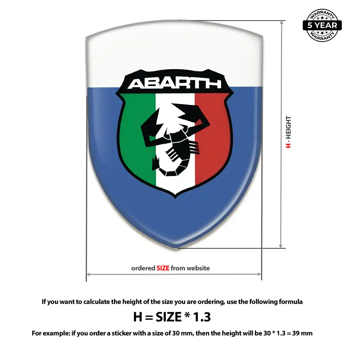 Abarth Badge Cabin Style