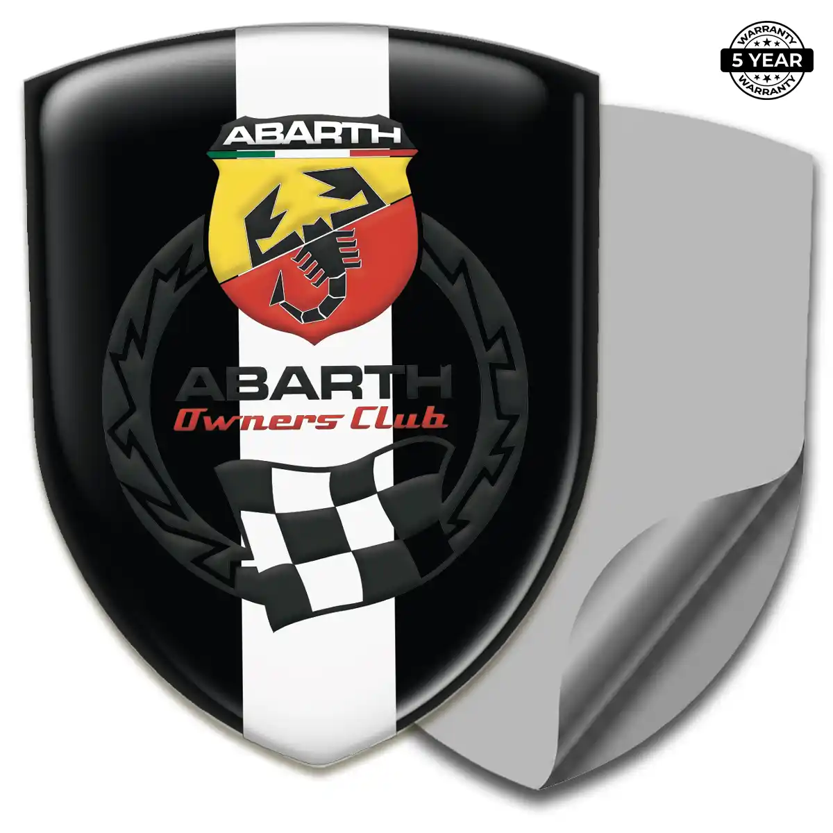Abarth Badge Elite Finish