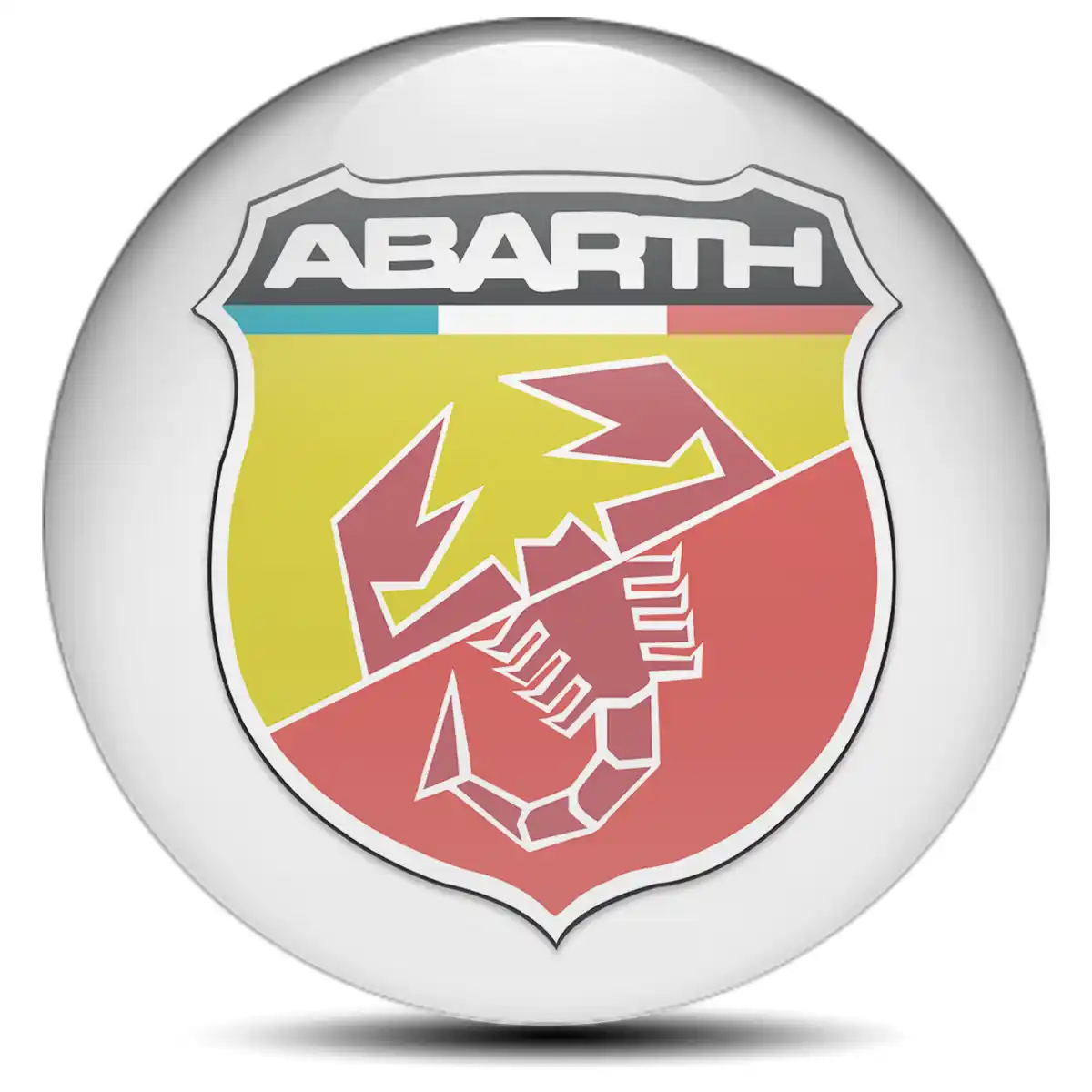 Abarth Badge Emblems Center Cap Limited Edition