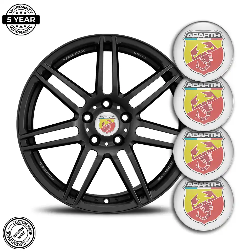 Abarth Badge Emblems Center Cap Limited Edition