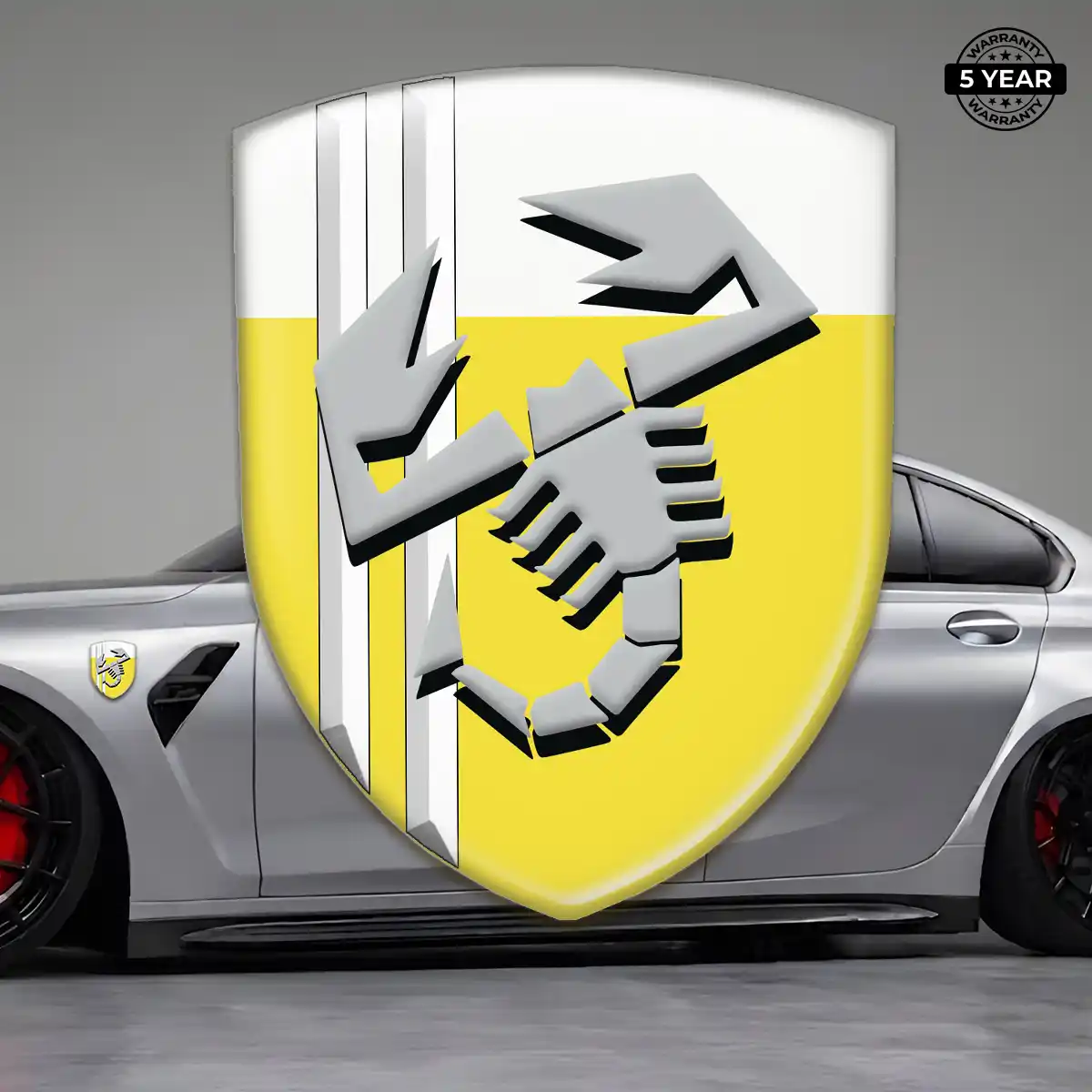 Abarth Badge Prime Quality