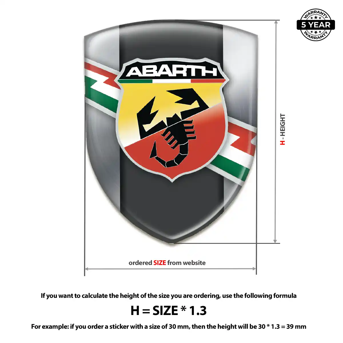 Abarth Badge Refined Design