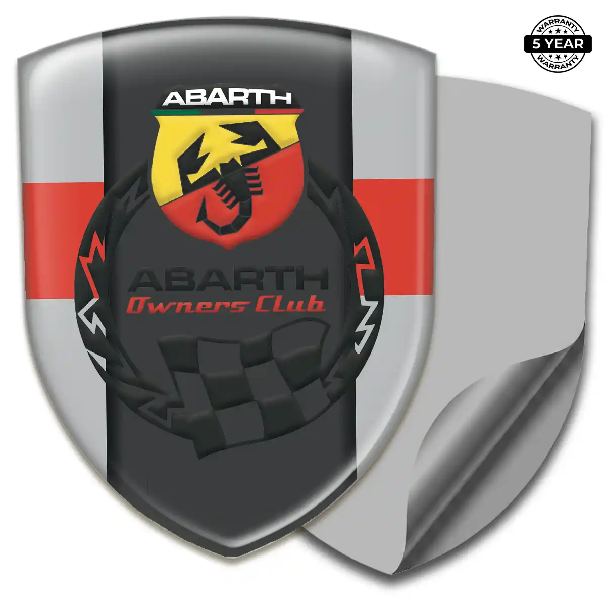 Abarth Car Badge Sticker Auto Tuning