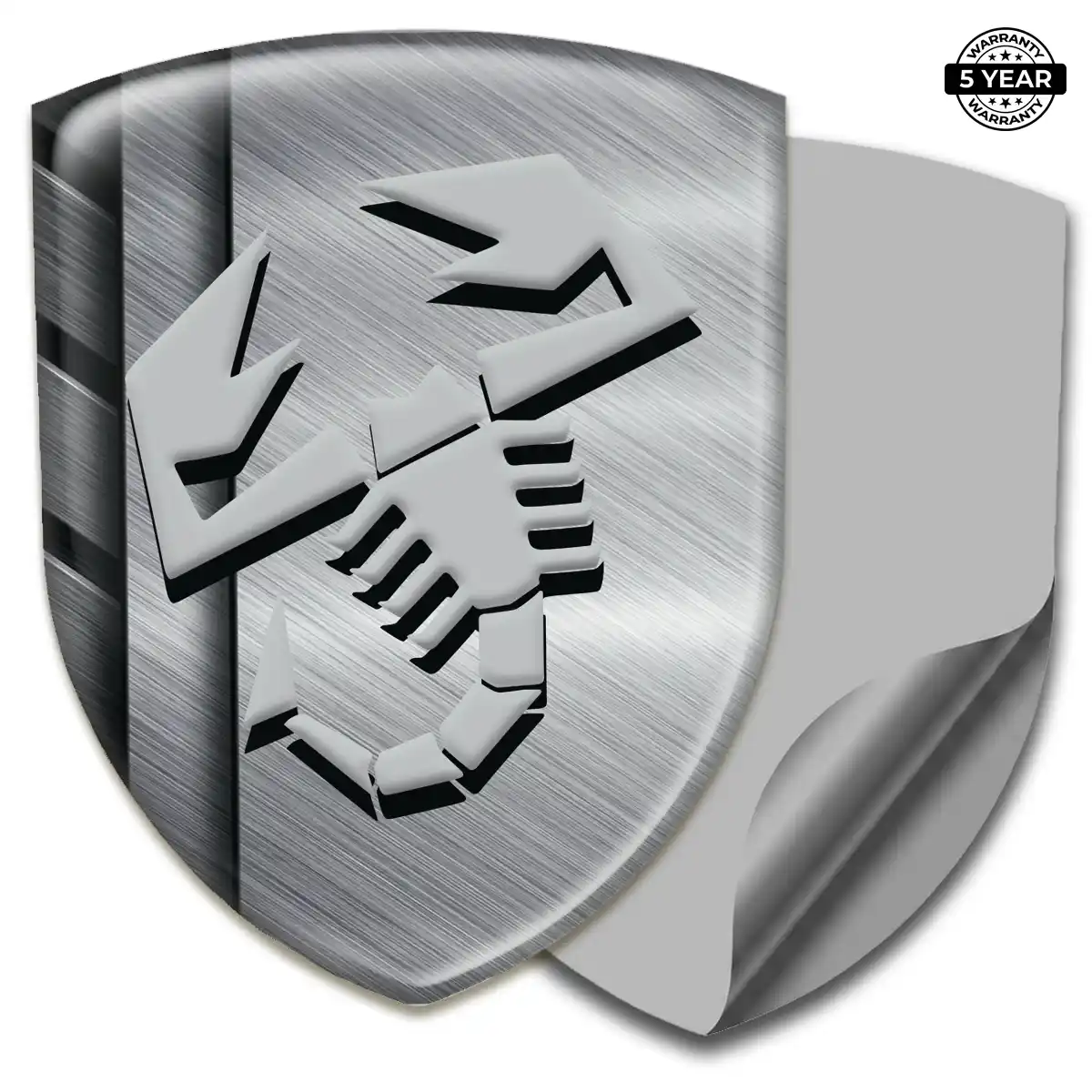 Abarth Car Badge Sticker Cabin Style
