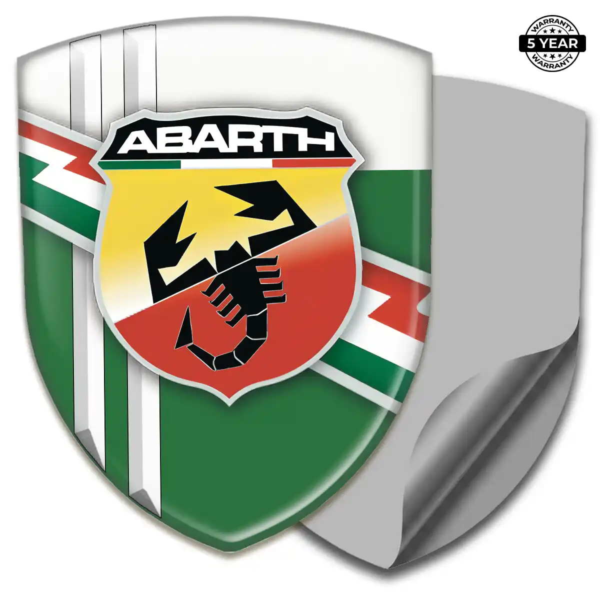 Abarth Car Badge Sticker Exterior Luxe