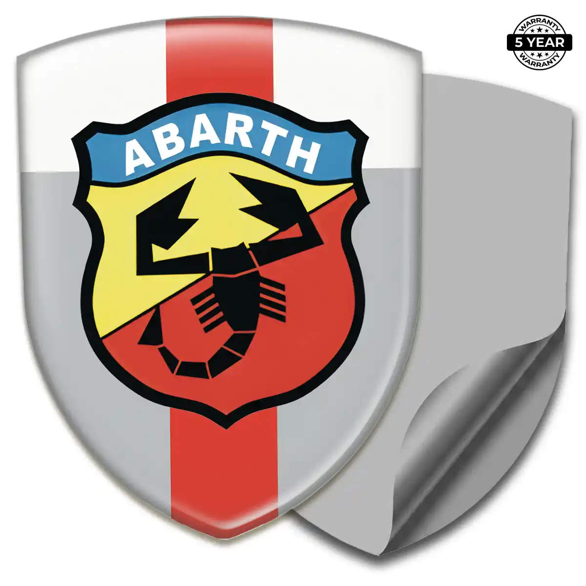 Abarth Car Badge Sticker Opulent Line