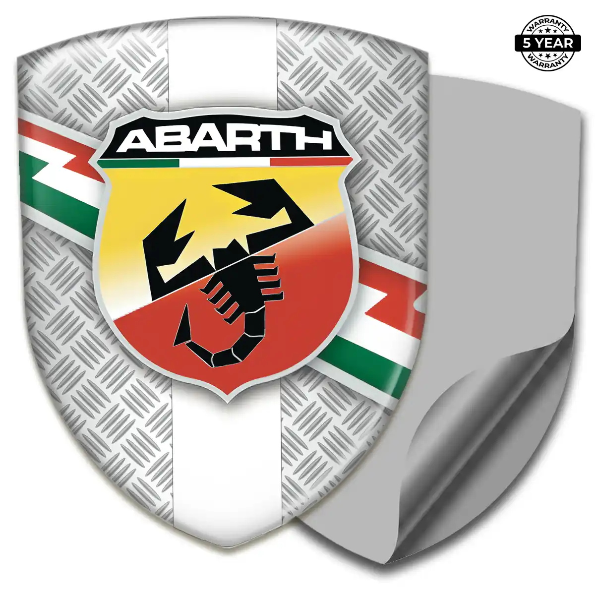 Abarth Car Badge Sticker Outer Style