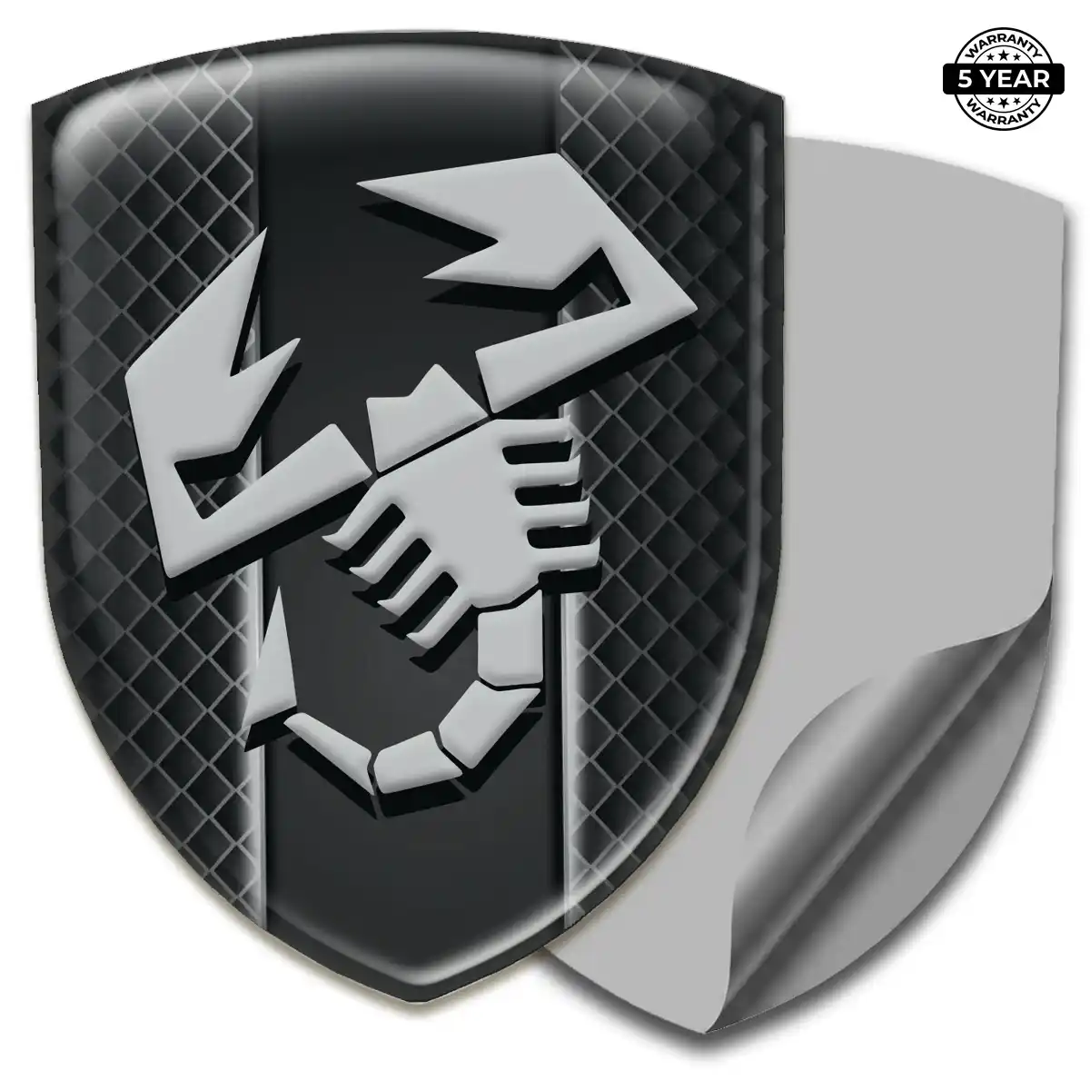 Abarth Car Badge Sticker Performance Style