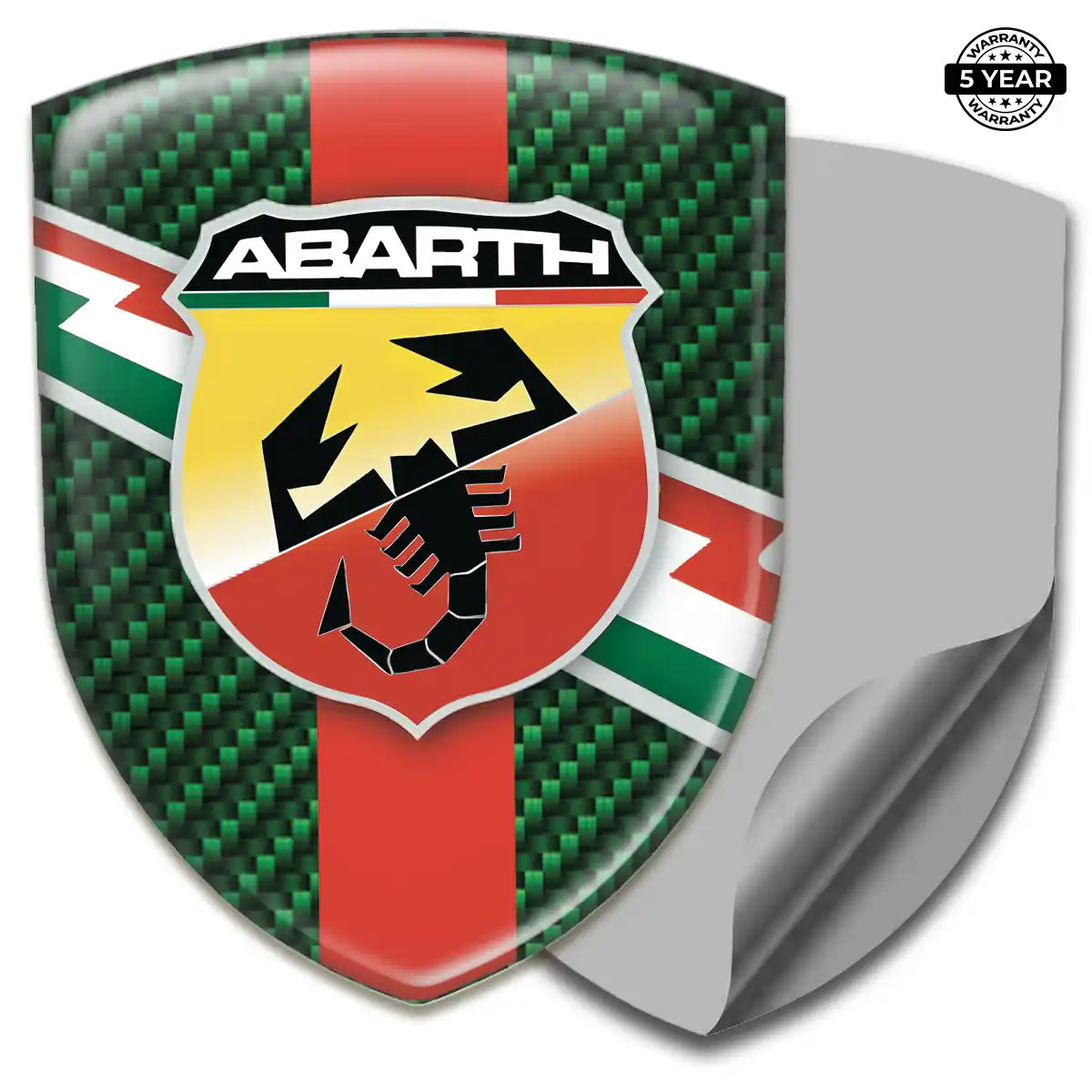 Abarth Car Badge Sticker Prime Quality
