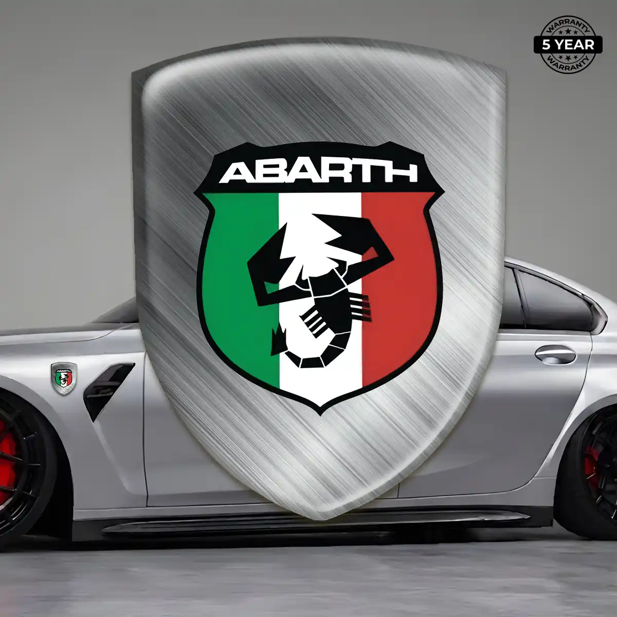 Abarth Car Badge Sticker Signature Grade