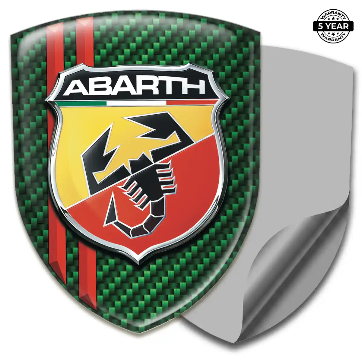 Abarth Car Badge Sticker Sleek Style