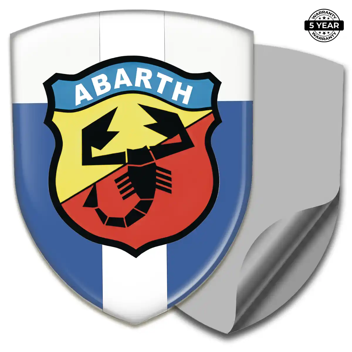 Abarth Car Badge Sticker Superior Craft