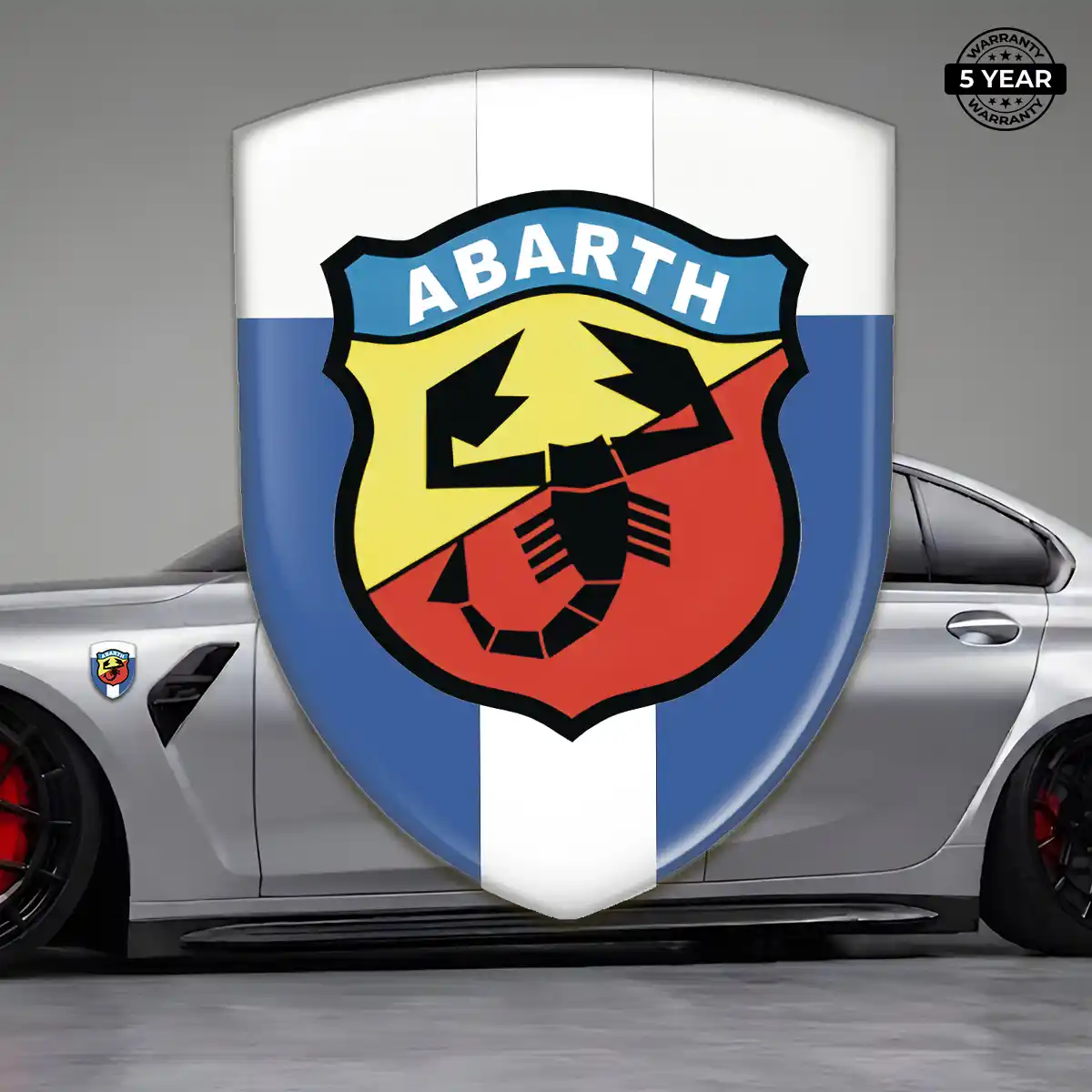 Abarth Car Badge Sticker Superior Craft