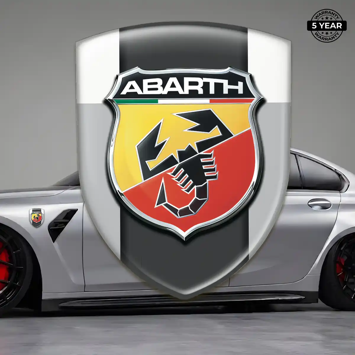 Abarth Car Emblem Decal Auto Tuning