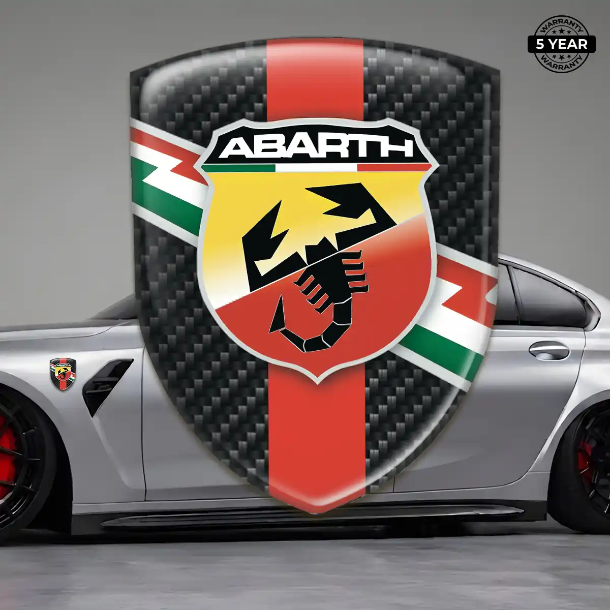 Abarth Car Emblem Decal Exclusive Series