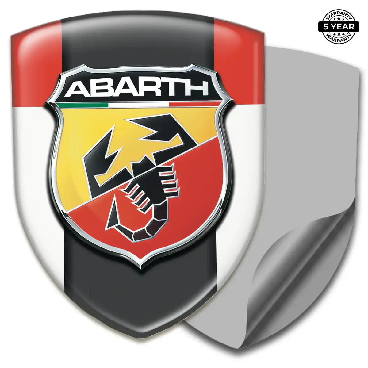 Abarth Car Emblem Decal Performance Style