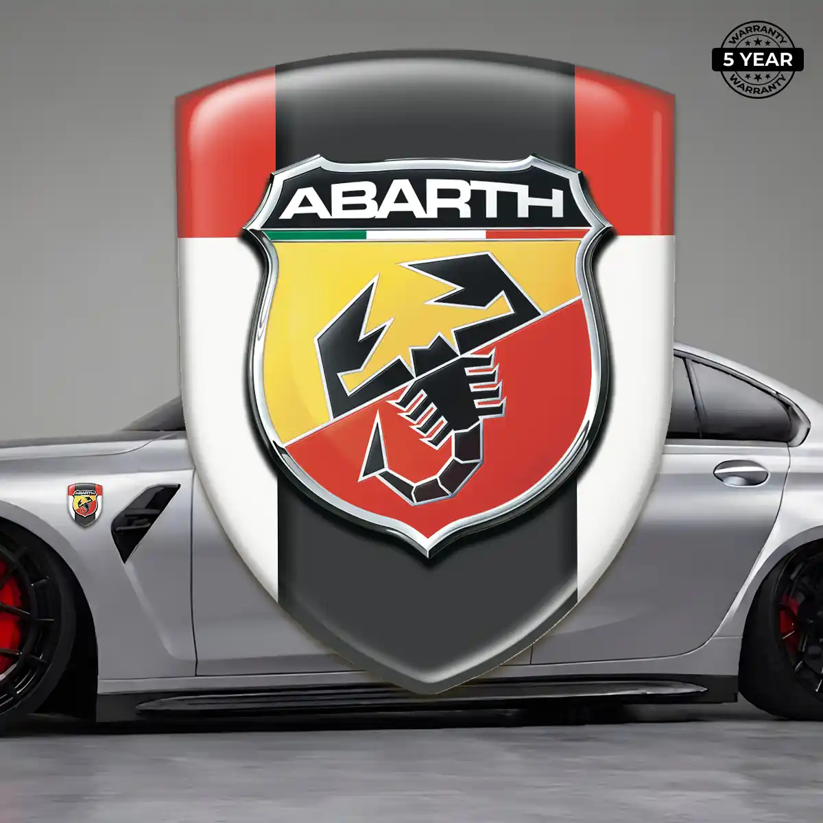 Abarth Car Emblem Decal Performance Style