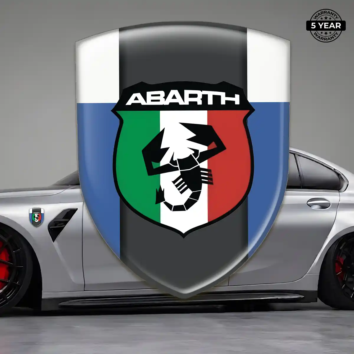 Abarth Car Emblem Decal Street Tuning
