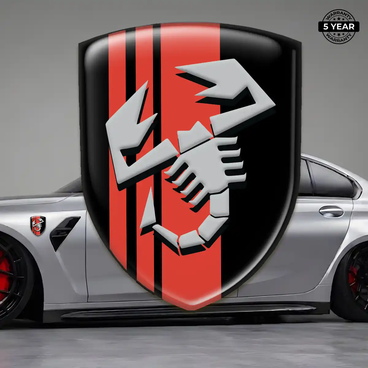Abarth Car Emblem Decal Superior Craft