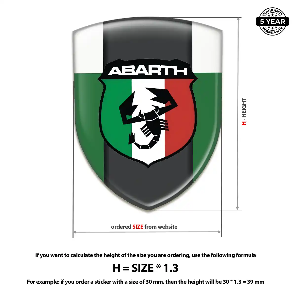 Abarth Car Emblem Overlay Auto Tuning