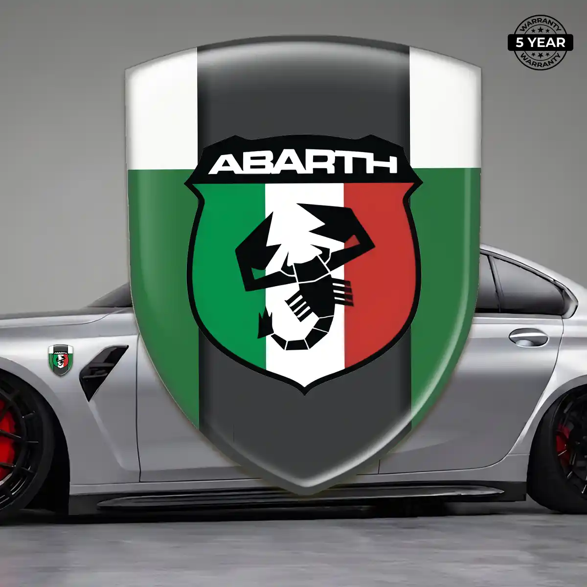 Abarth Car Emblem Overlay Auto Tuning