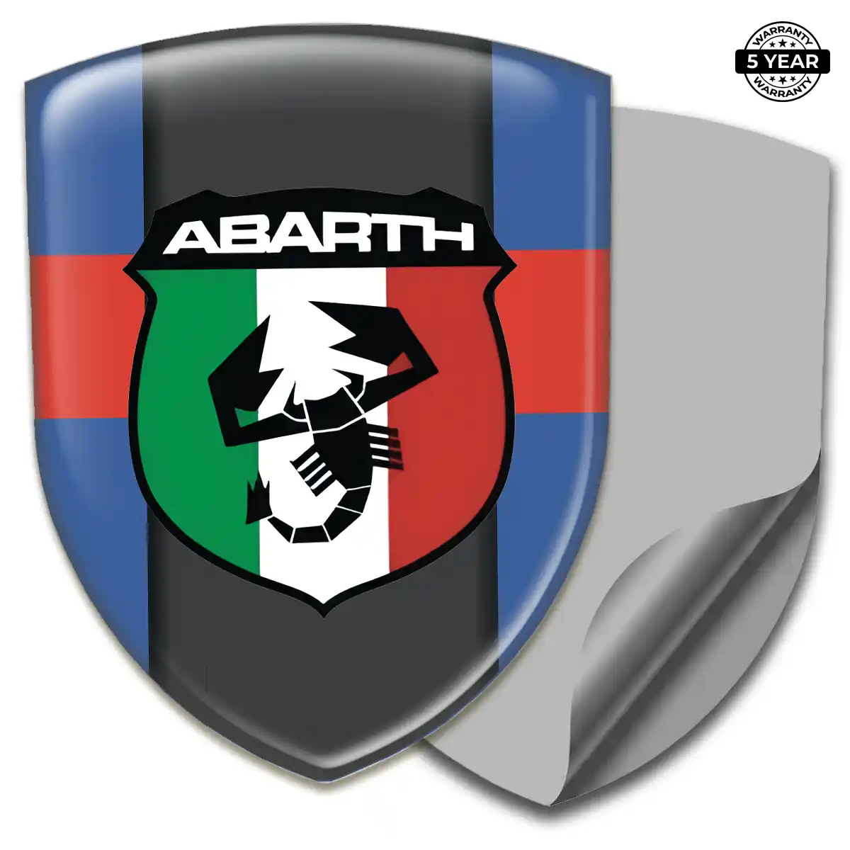 Abarth Car Emblem Overlay Performance Style