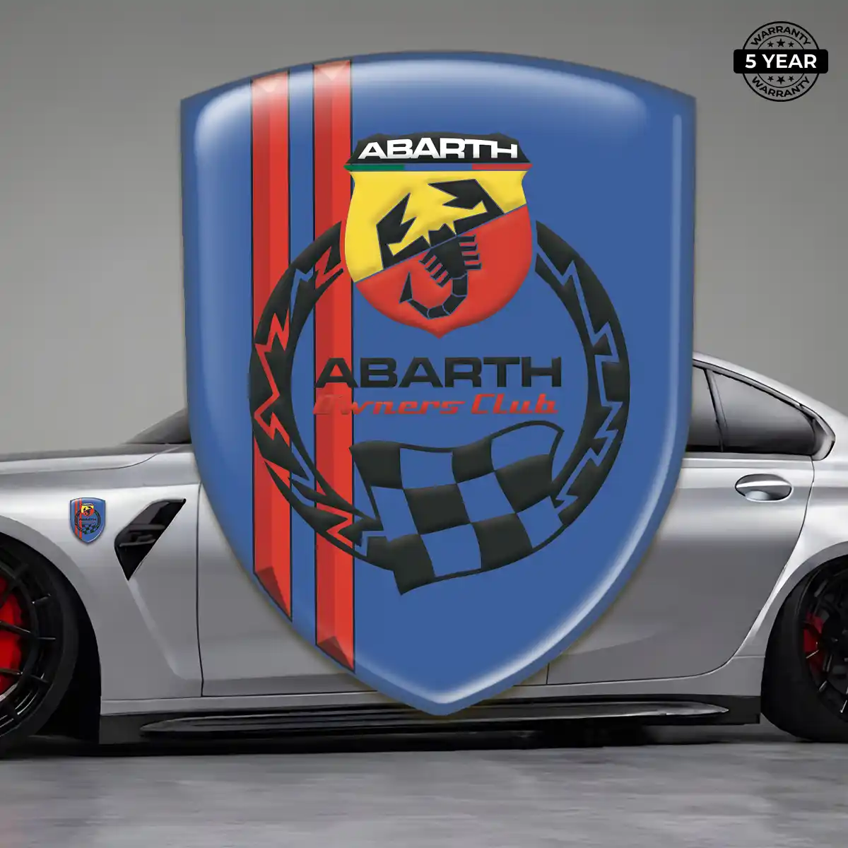 Abarth Car Emblem Overlay Sport Tuning