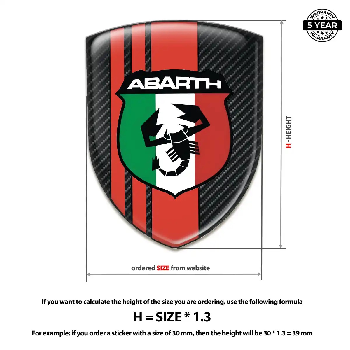 Abarth Car Emblem Overlay Street Tuning