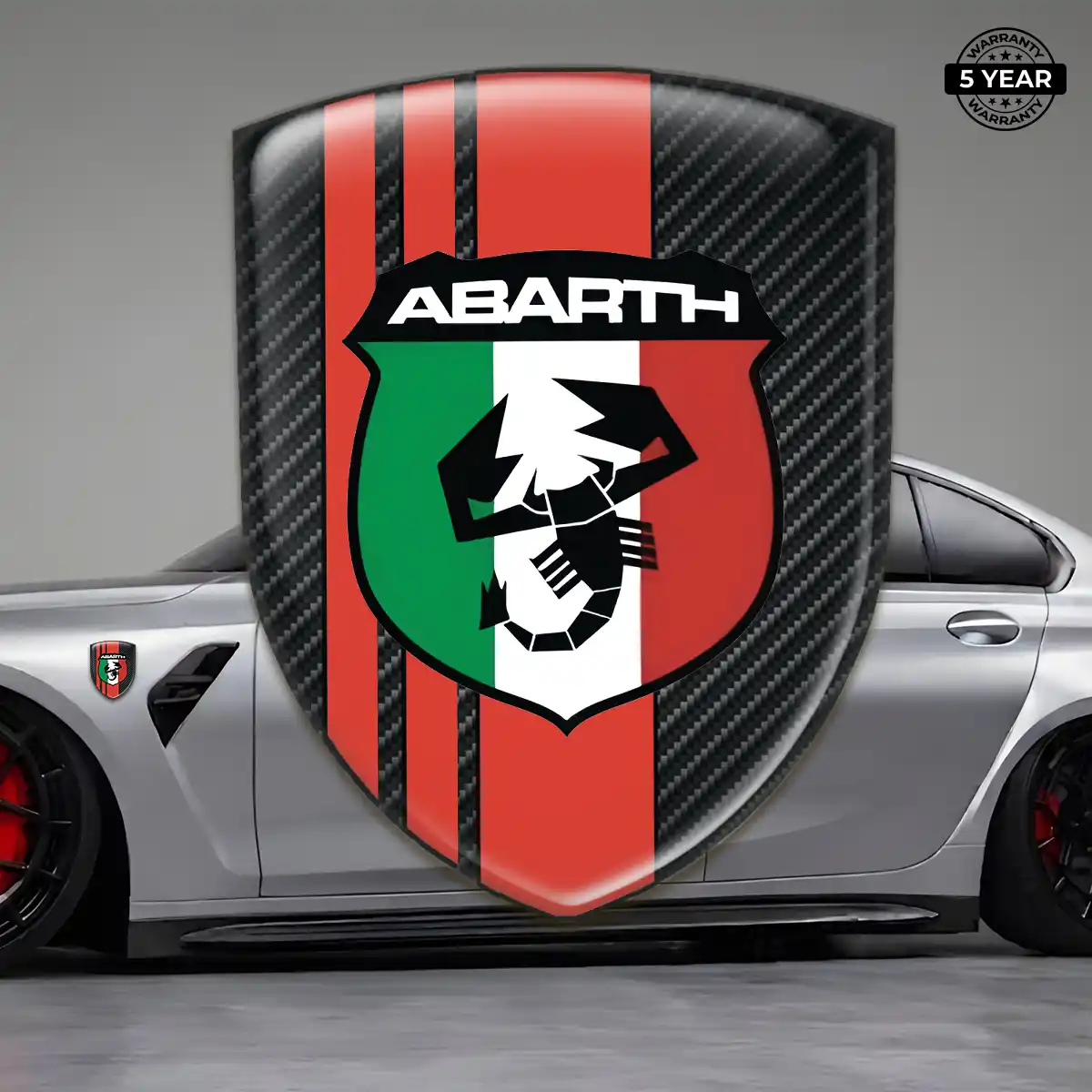 Abarth Car Emblem Overlay Street Tuning