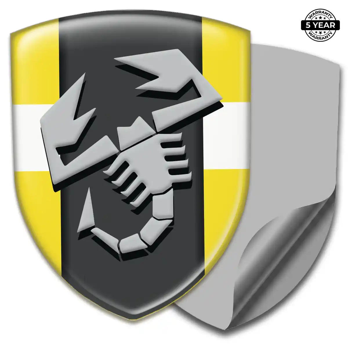 Abarth Car Emblem Sticker Elite Edition