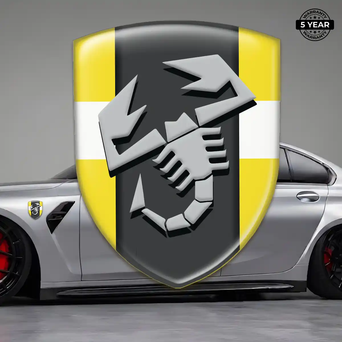 Abarth Car Emblem Sticker Elite Edition
