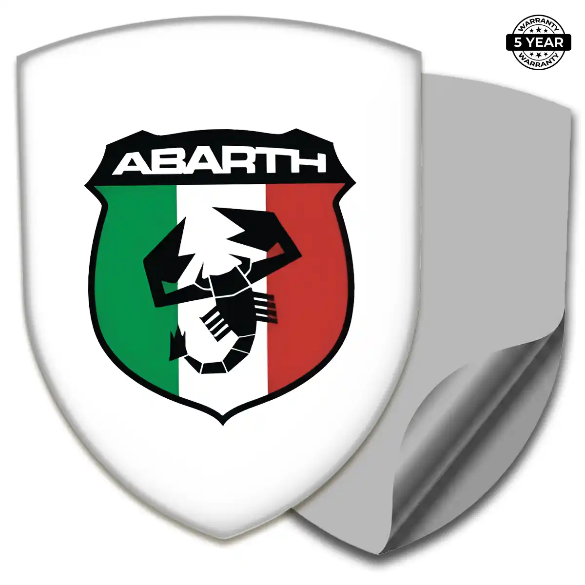 Abarth Car Emblem Sticker Elite Finish
