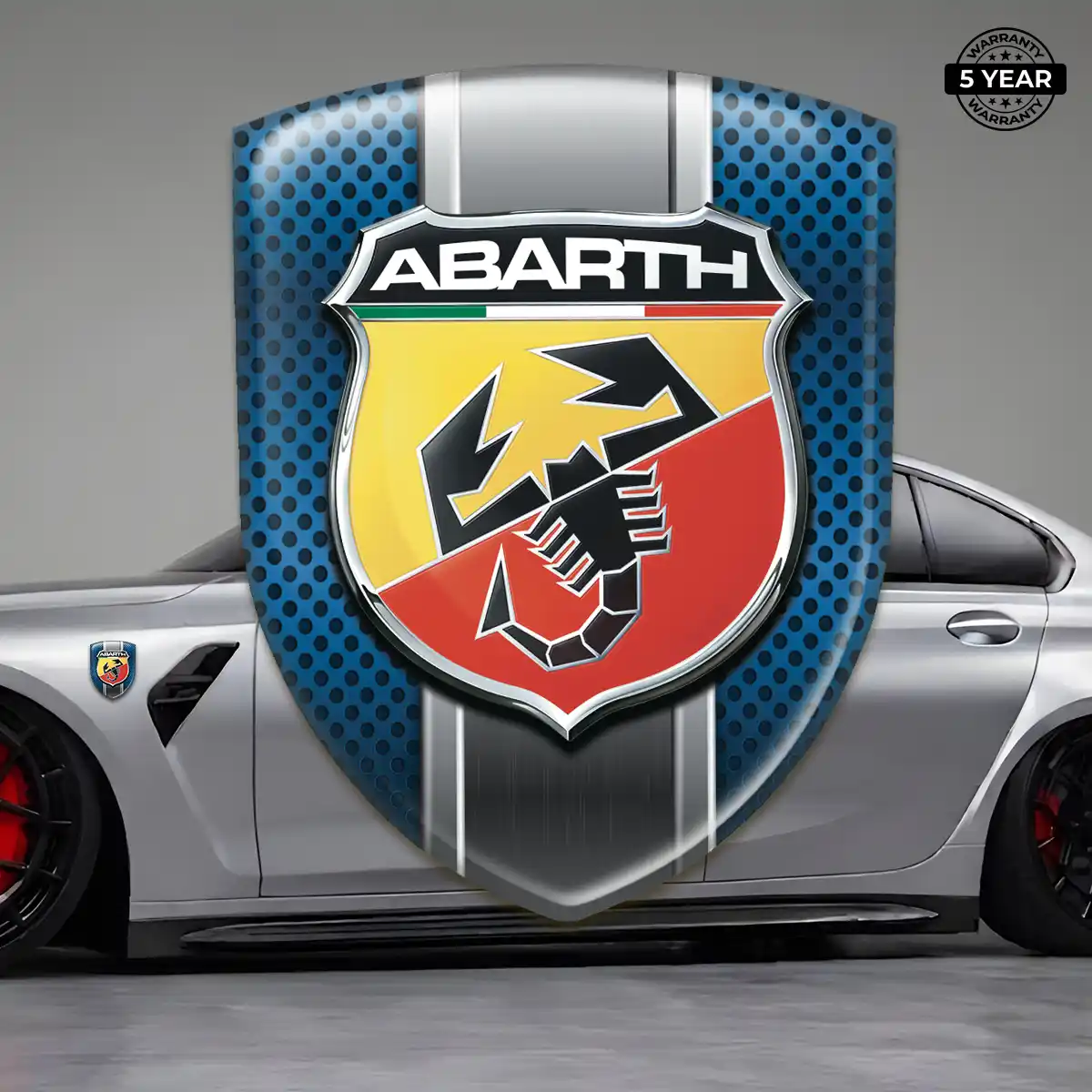 Abarth Car Emblem Sticker Exclusive Series