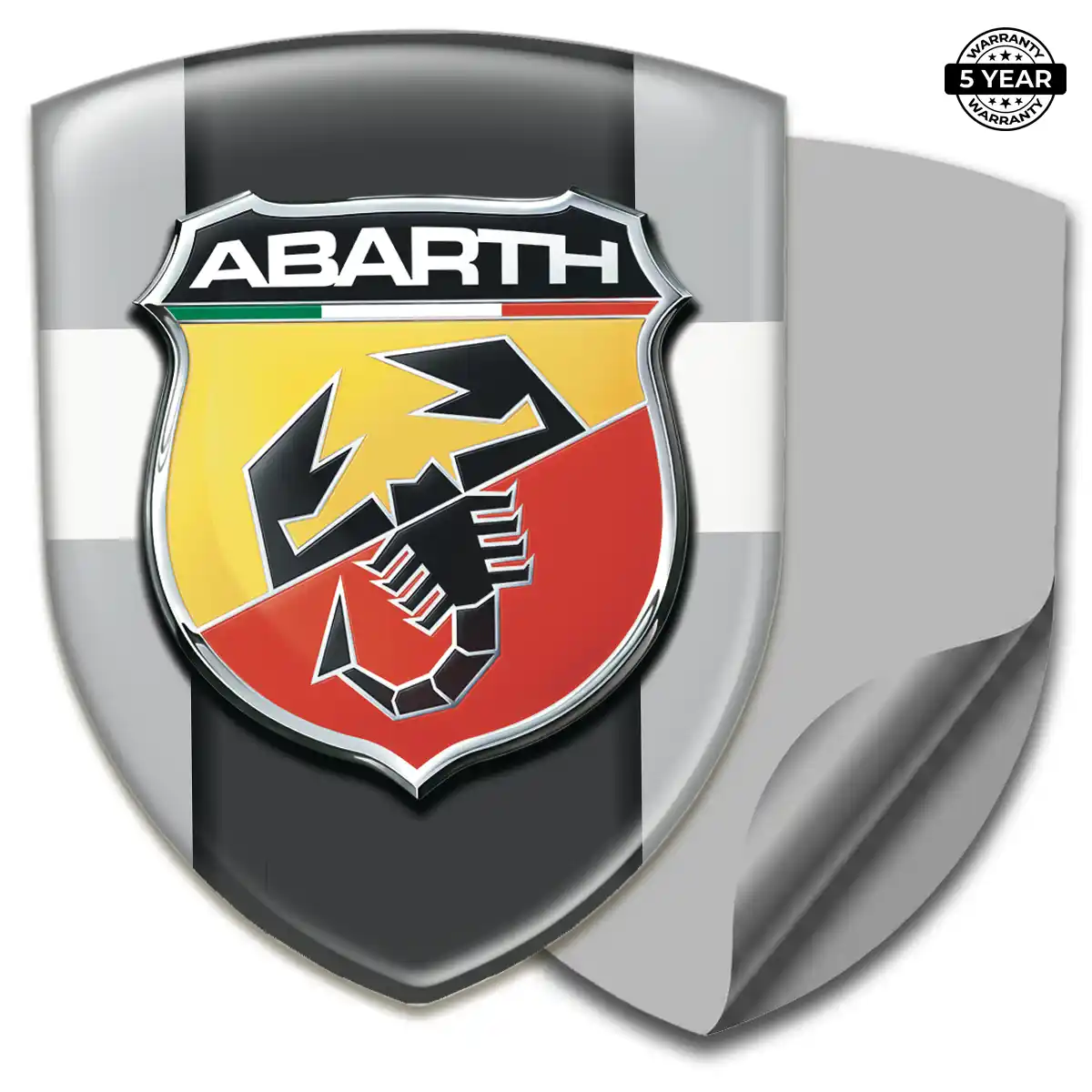 Abarth Car Emblem Sticker Interior Luxe