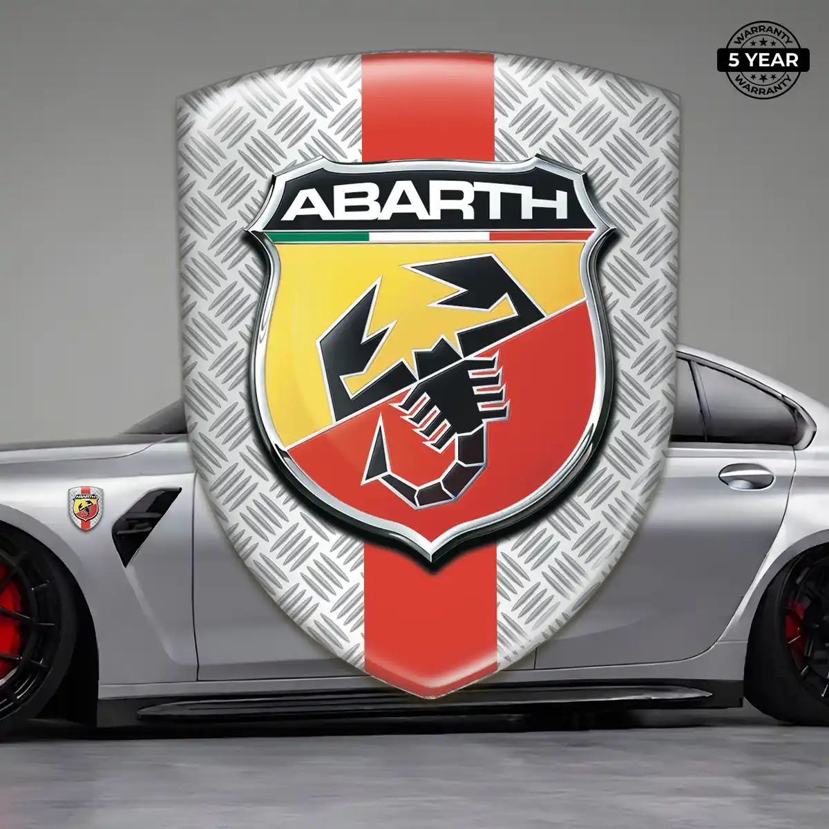 Abarth Car Emblem Sticker Noble Edition