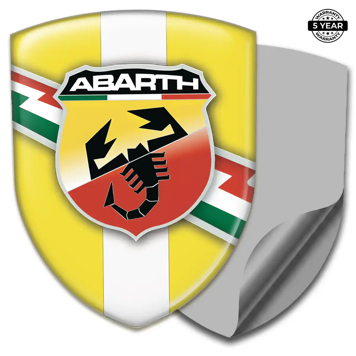 Abarth Car Emblem Sticker Performance Style