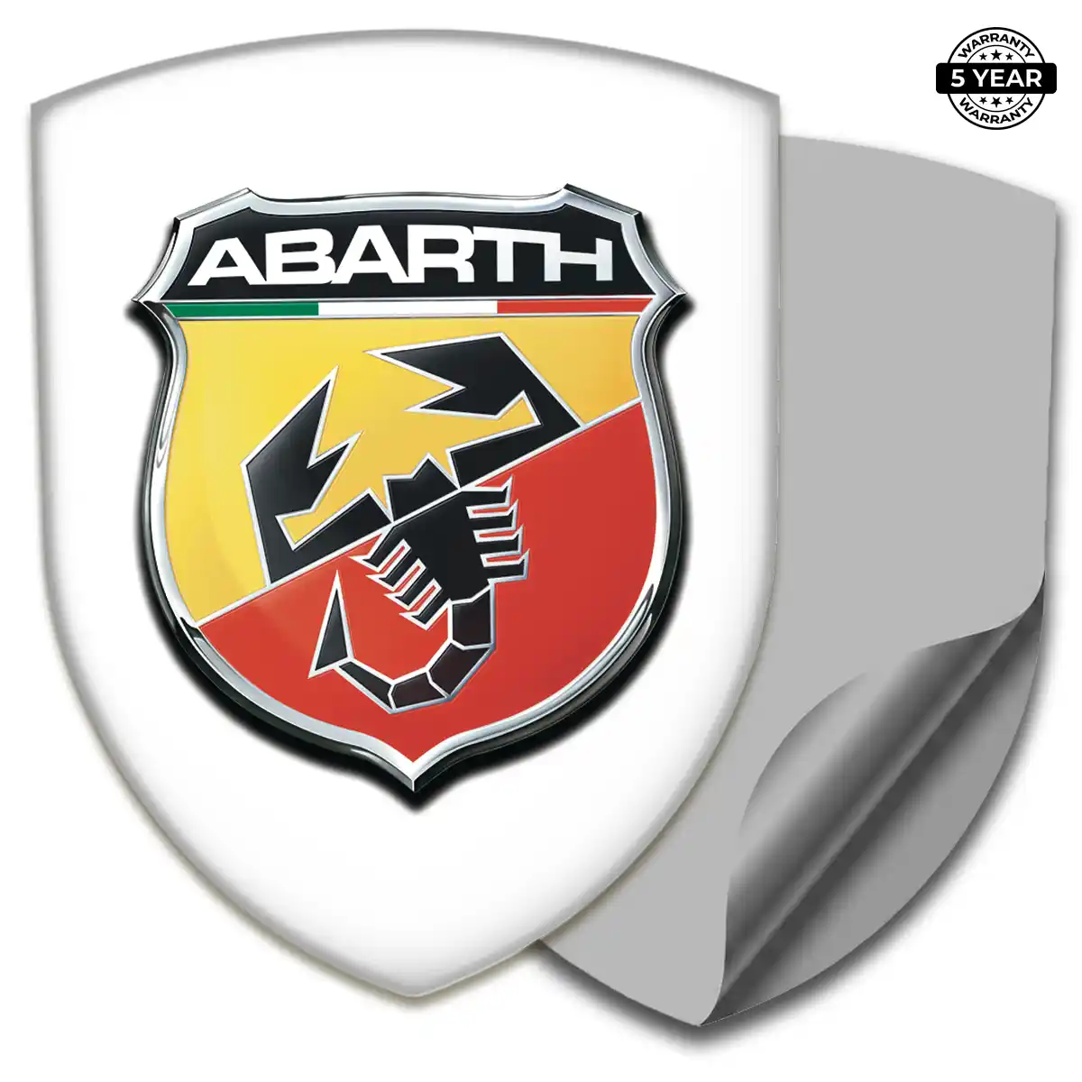 Abarth Car Emblem Sticker Prestige Line