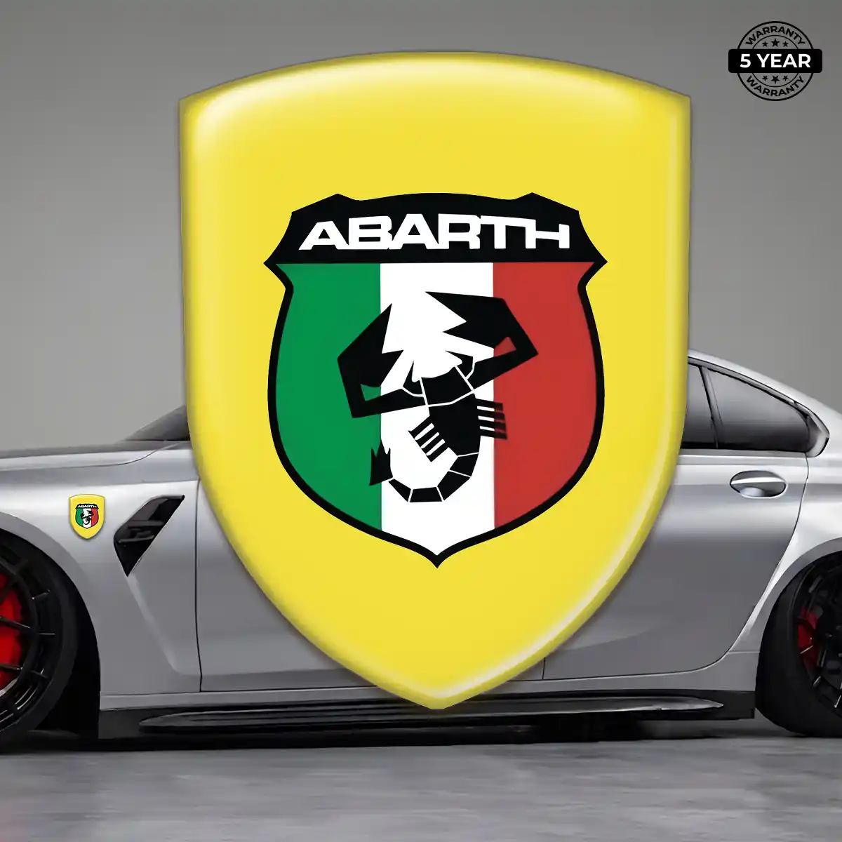 Abarth Car Emblem Sticker Superior Craft