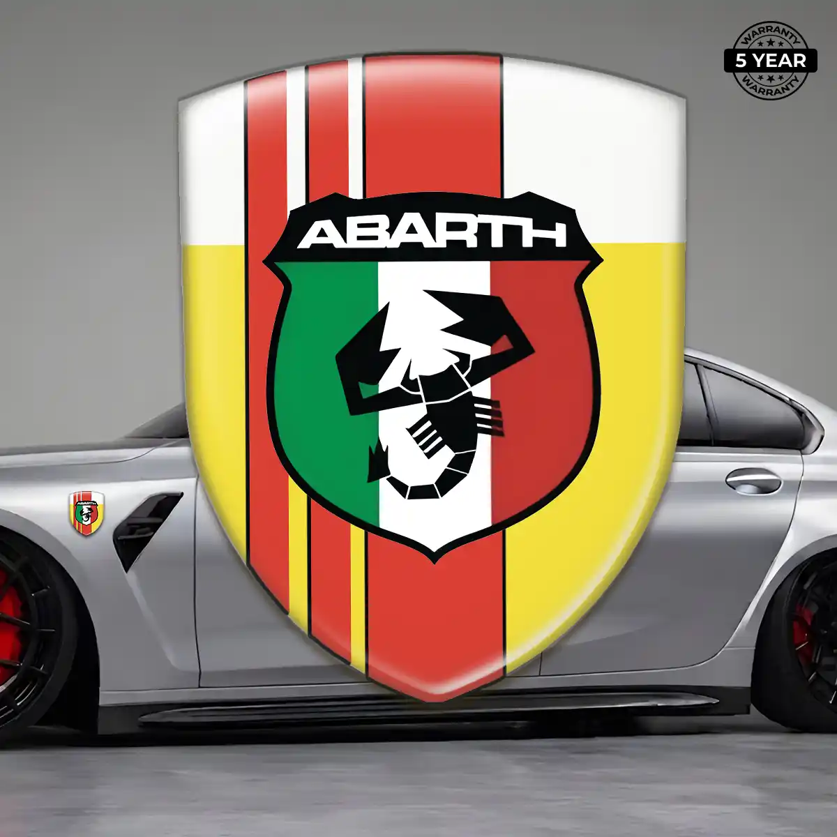Abarth Car Logo Decal Auto Tuning