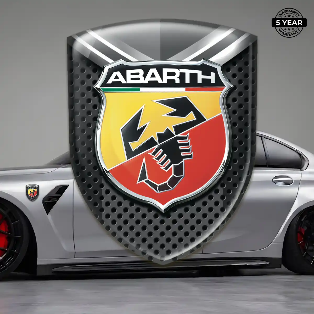 Abarth Car Logo Decal Cabin Style
