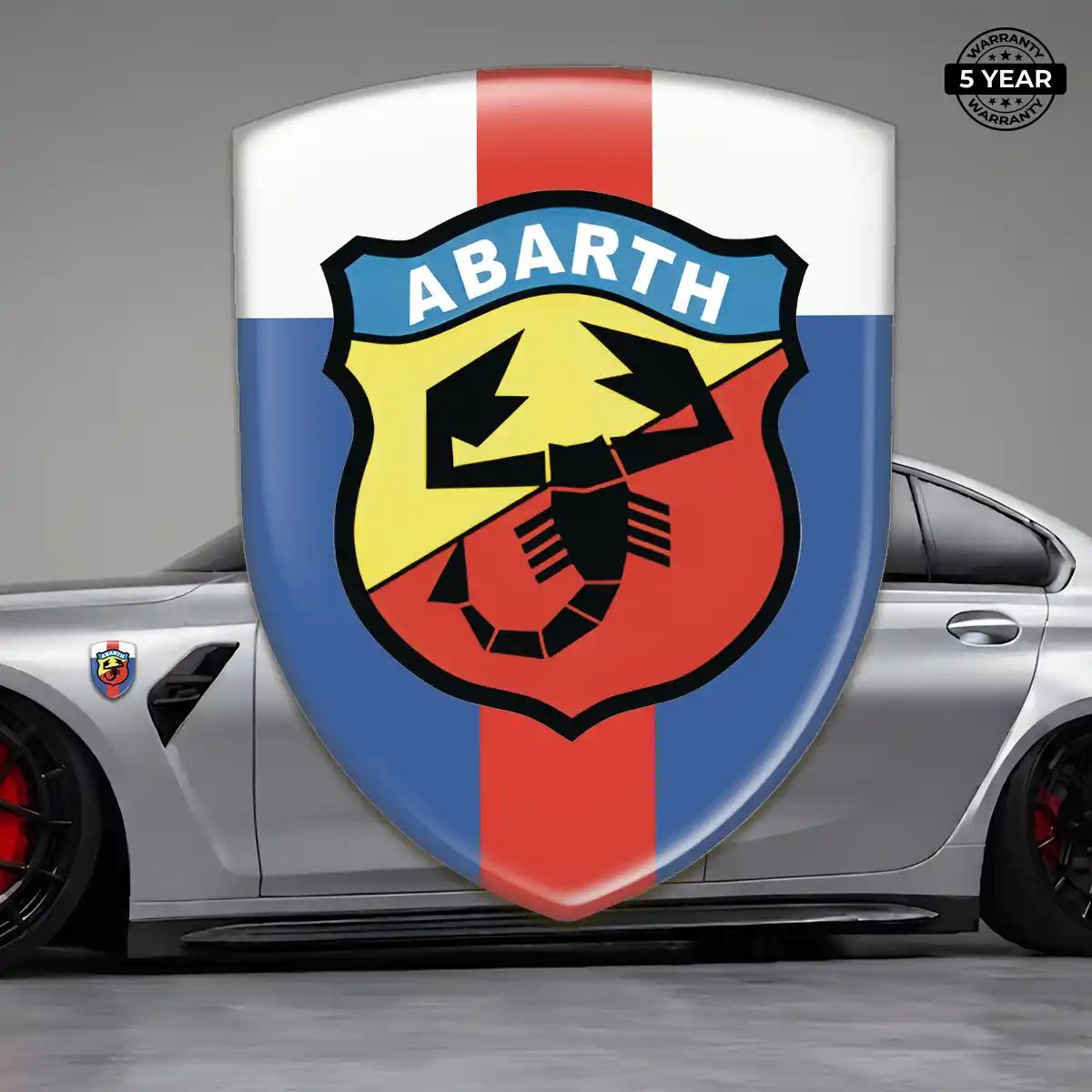 Abarth Car Logo Decal Deluxe Edition