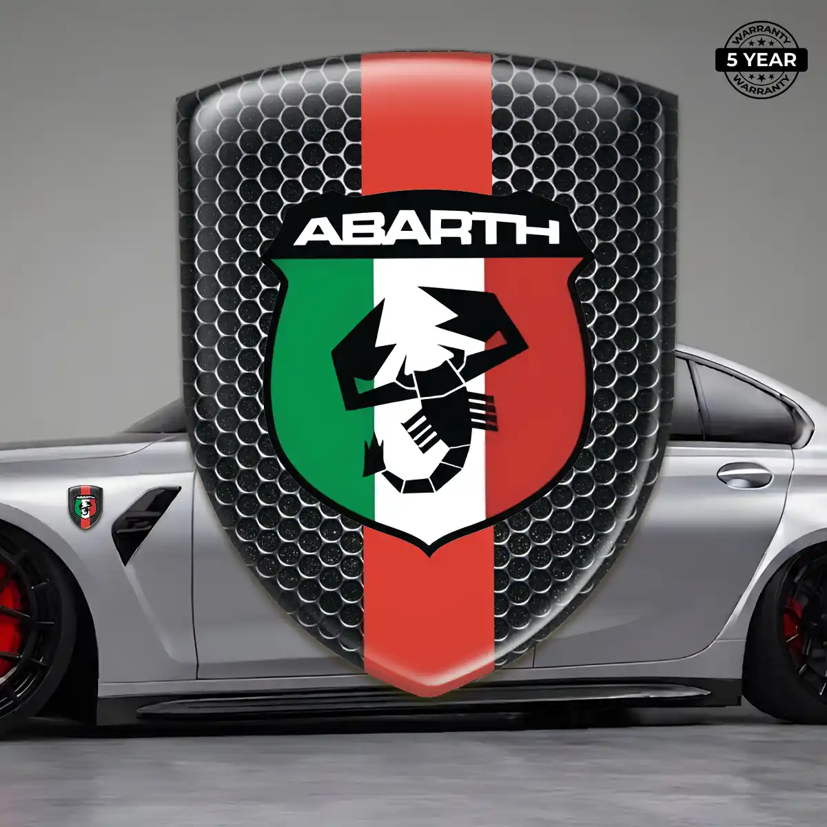 Abarth Car Logo Decal Exclusive Series