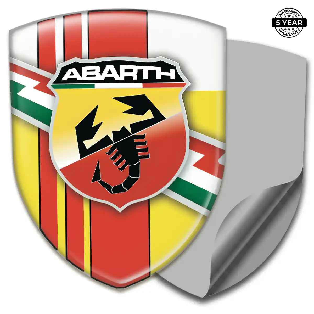 Abarth Car Logo Decal Exterior Luxe