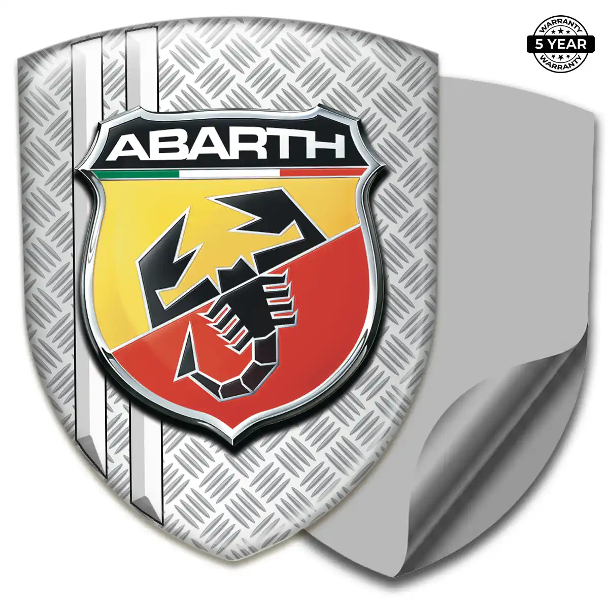 Abarth Car Logo Decal Interior Elegance