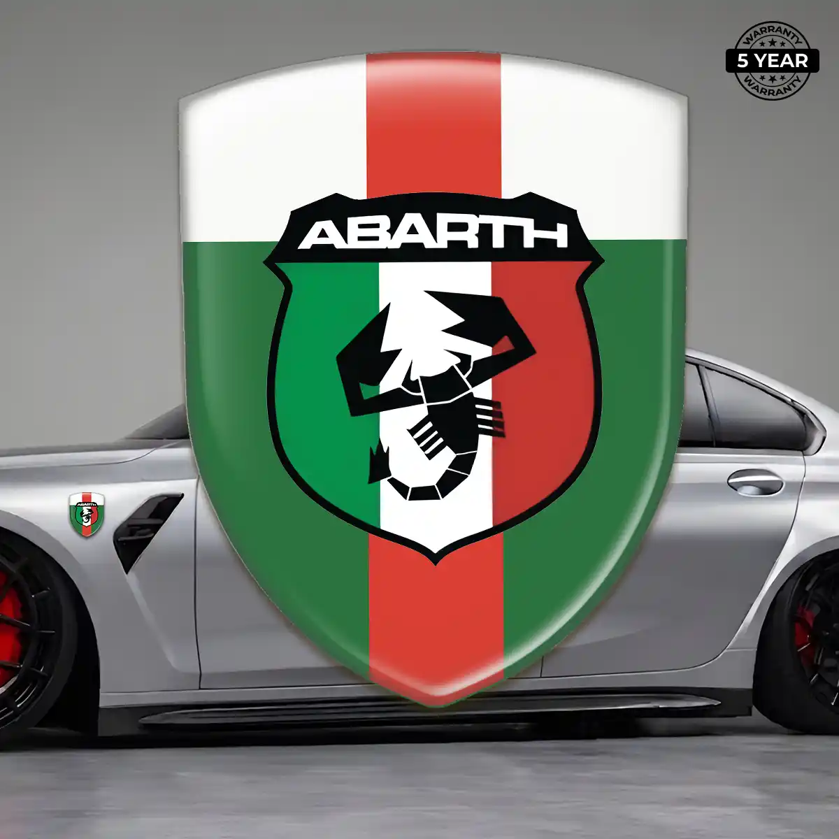 Abarth Car Logo Decal Opulent Line